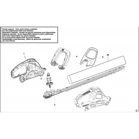 Gt5055 Type 1 Hedge Trimmer