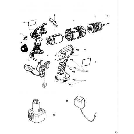 Hm1200 Type 1 C'less Drill/driver