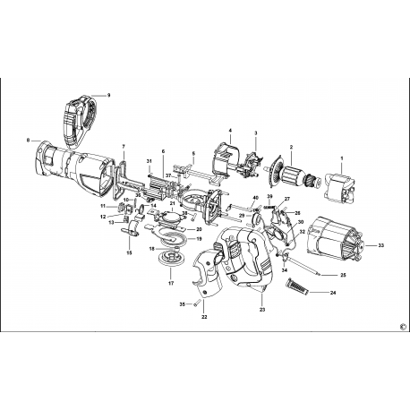 Hps9500rs Type 1 Reciprocating Saw