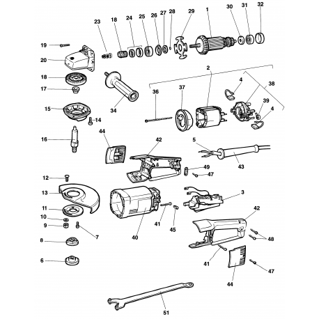 Kg1825 Type 2 Angle Grinder