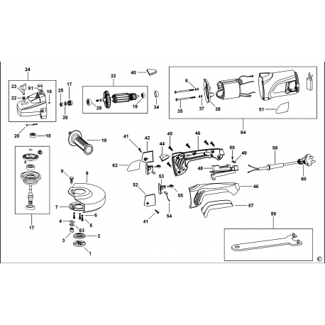 Kg2001 Type 3 Angle Grinder