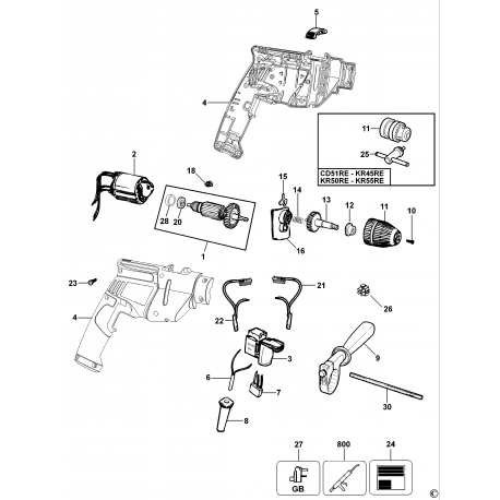 Kr55re Type 1 Drill