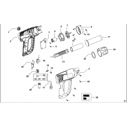 Ktx2500 Type 1 Pistola Termica