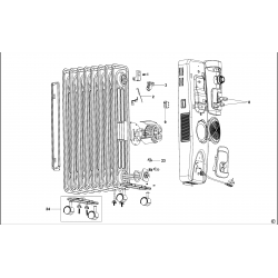 Or13fd Type 1 Oil Radiator