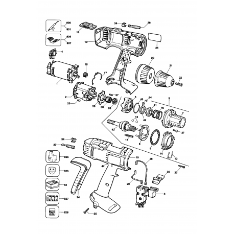 Sba85k Type 2 Taladrad. Sin Cable