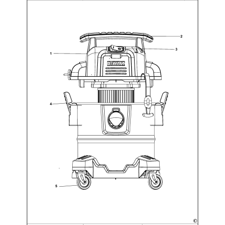 DXV20PA Tipo 1 Es-wet Dry Vacuum