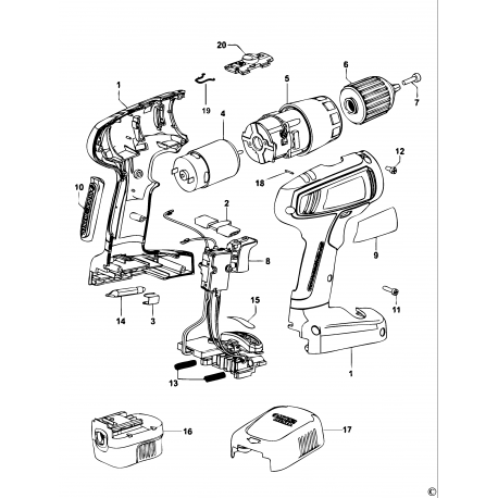 Sx4500 Type 1 Cordless Drill