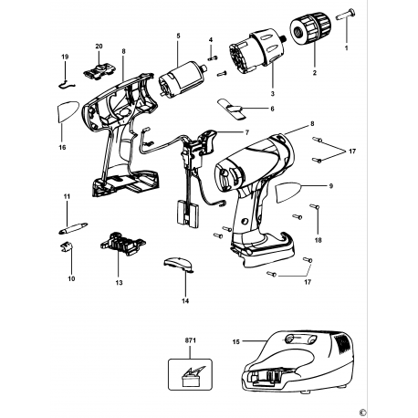 Sx4520 Type 1 C'less Drill/driver