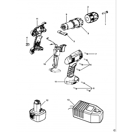 Uj14 Type 1 Cordless Drill