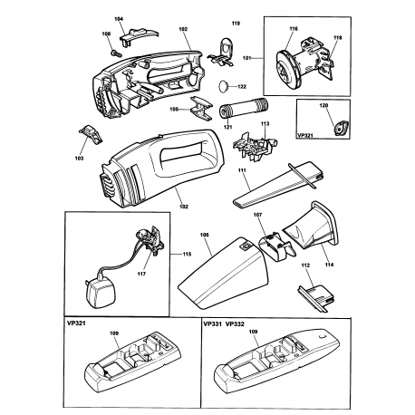 Vp321 Type 2 Dustbuster