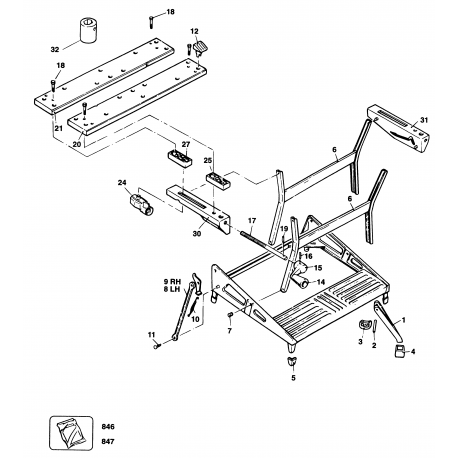 X40001 Type 1 SUPERFICIE DE TRABAJ