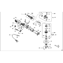 G650 Type 1 Angle Grinder