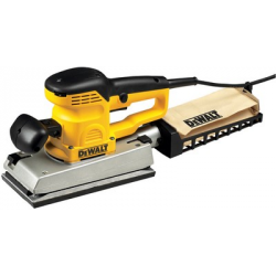 D26420 ORBITAL SANDER 350w; 1/2 SHEET 112x236mm; 12000-22000rpm; 24000-44000opm; 2,8Kg